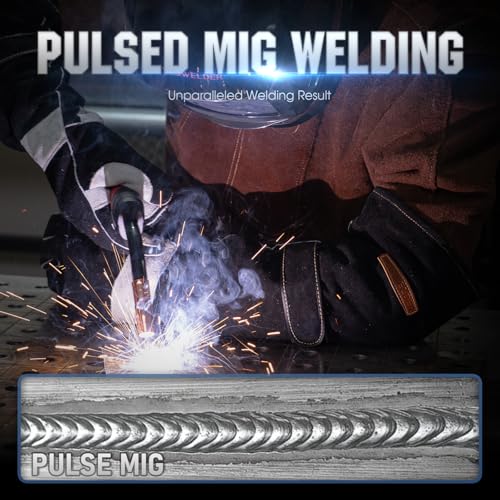 Image of YESWELDER Firstess SP200 MIG Welder, 7-Inch LCD Screen 7-In-1 MIG /Pulsed MIG /Flux Core /Spot Welding /Lift TIG /Stick /Spool Gun Compatible, 110V /220V Dual Voltage 200Amp Multifunctional Welding Machine