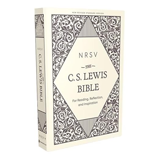NRSV, The C. S. Lewis Bible, Hardcover, Comfort Print: For Reading, Reflection, and Inspiration
