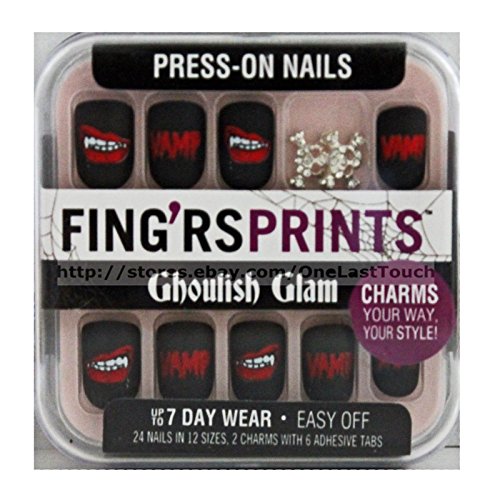 Fing'rs Prints Ghoulish Glam Vampy Vixen