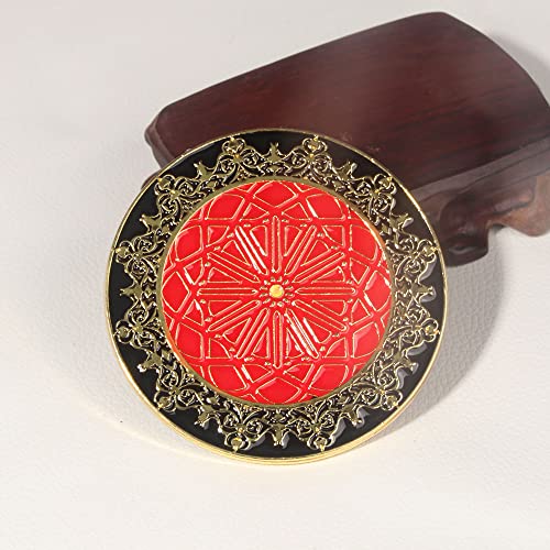 John-W Blood Oath Marker Red Metal Collecting Coin - Halloween Cosplay Prop For Men Women Teen #TOP5