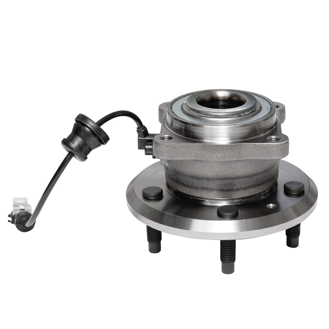 TUCAREST 512358 Rear Wheel Bearing and Hub Assembly Compatible With 2012-2015 Chevrolet Captiva Sport 07-09 Equinox Pontiac Torrent Suzuki XL-7 08-10 Saturn Vue [5 Stud Hub W/ABS]