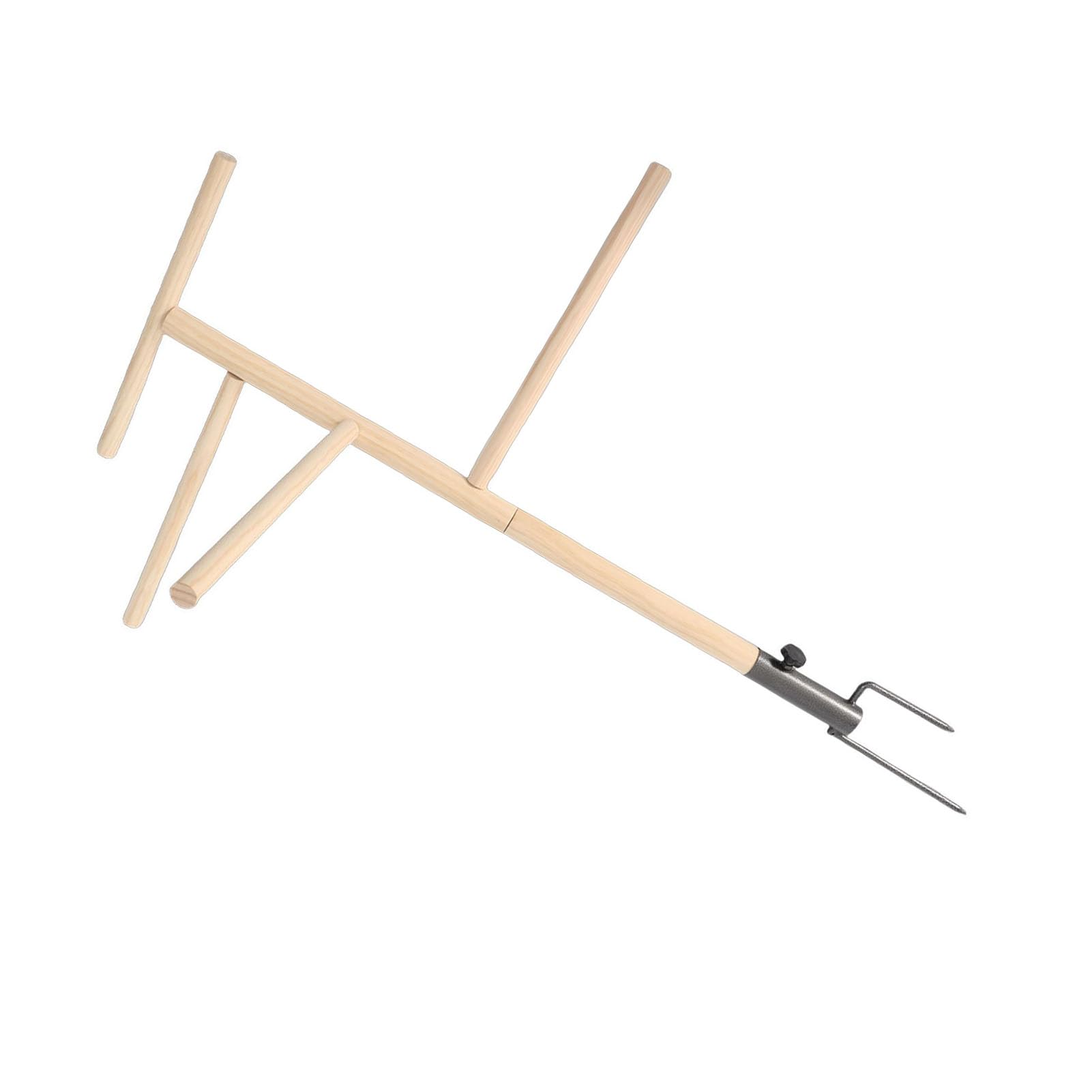 Generic Soporte de Madera para Gallinero, Juguete Duradero para Percha de Pollo para Múltiples Aves de Corral, Soporte de Madera de Pino con Tapón de Hierro para Pollos Saludables, Loros