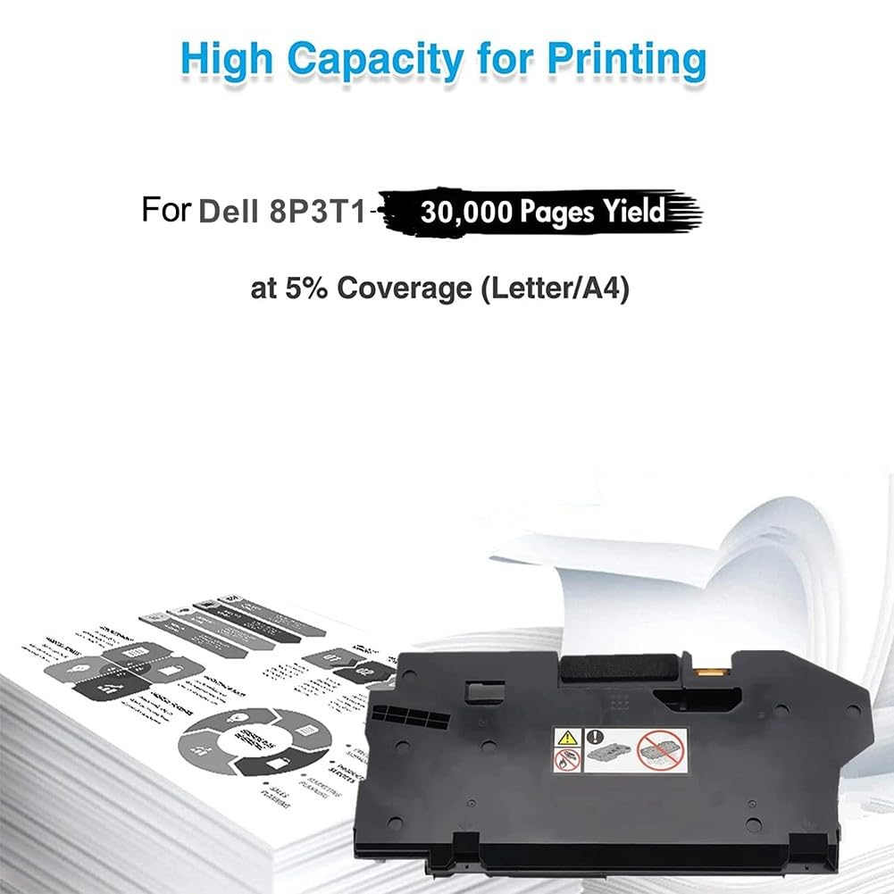 Cartouche toner compatible Dell H625CDw H825CDw S2825CDn Phaser 6510 WorkCentre 6515 VersaLink C500 C505 C600 C605 ABS noir 30000 pages