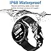 Yocuby Sport Smartwatch for Android iOS Phone, IP68 Waterproof Fitness Tracker Watch with HR Monitor, Step Counter, Calorie Counter Bluetooth Activity Tracker Smart Watch for Men