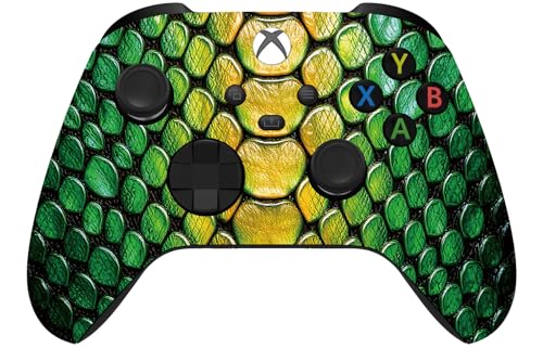 Image of Custom Controllerzz Wireless Controller for Microsoft Xbox Series X /S & Xbox One - Custom Soft Touch Feel - Custom Series X /S Controller (X /S Viper Grid)