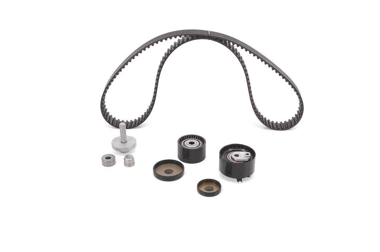 BOSCH Kit de correa de distribución 1 987 946 701 Número de dientes: 132 27,4mm 1257mm Compatible con RENAULT Megane 3 Grandtour KZ0/1 GRAND Scénic 3 JZ0/1 Clio 3 Hatchback BR0/1, CR0/1 Twingo 2 CN0