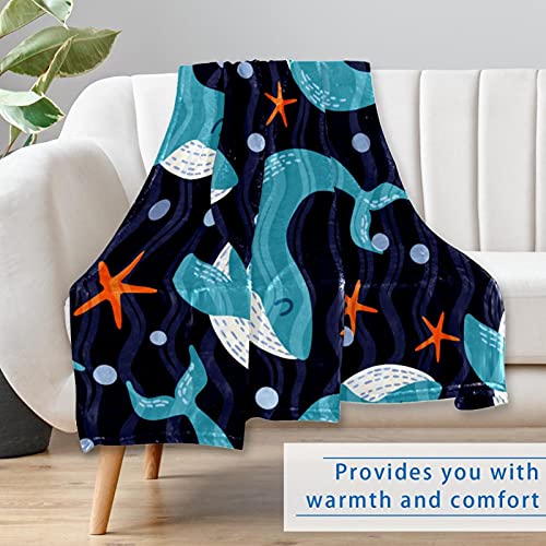 Couverture baleine douce et chaude de qualité supérieure pour lit - 7