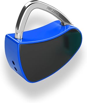Fingerprint Padlock, Smart Padlock with Keyless Biometric, Multiple Fingerprints, Fashionable and Compact Lock, Suitable for Gym, Backpack, Sports, School, Personal Storage.1Pack.