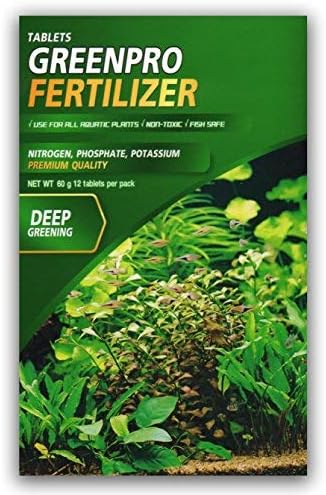 Greenpro Root Tabs Fertilizer Tablets 12 Count Suit for Aquatic, Aquarium, Pond, Water Gardening, Plants Tank