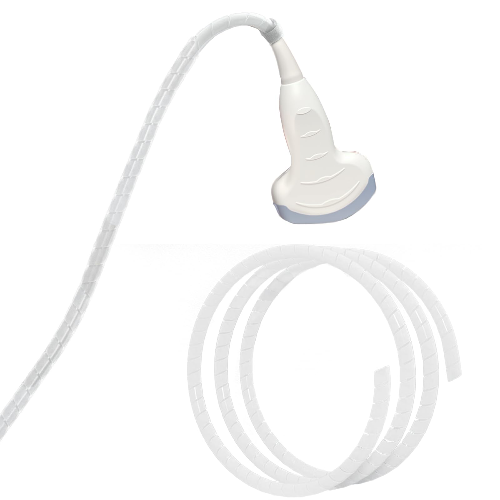 Ultrasound Probe Cable Protective Case, Durable Cover for 1/2" Circumference Cables, 23ft Length