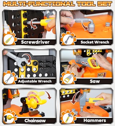 Lehoo Castle Kids Tool Bench
