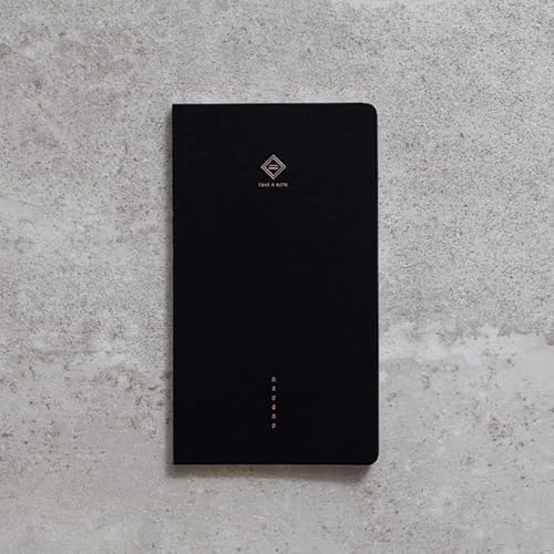 TAKE A NOTE "RECORD" MASTER Smart Grid Journal Notebook - 160 numbered pages with 68gsm Tomoe River Paper