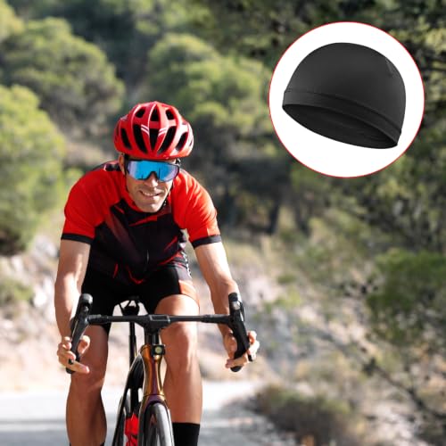 Image of WY LIGHTING LEVEL 3Pcs Skull Caps Soft Lightweight Beanie Hats Moisture Wicking Stretchy Breathable Helmet Liner for Men