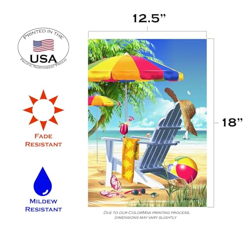 Tolandhomegarden1110402funinthesunsummerflag12x18inchdoublesidedsummergardenflagforoutdoorhousebeachflagyarddecoration Urban Country Home Decor Toland home garden 1110402 fun in the sun summer flag 12×18 inch double sided summer garden flag for outdoor house beach flag yard decoration urban country home decor