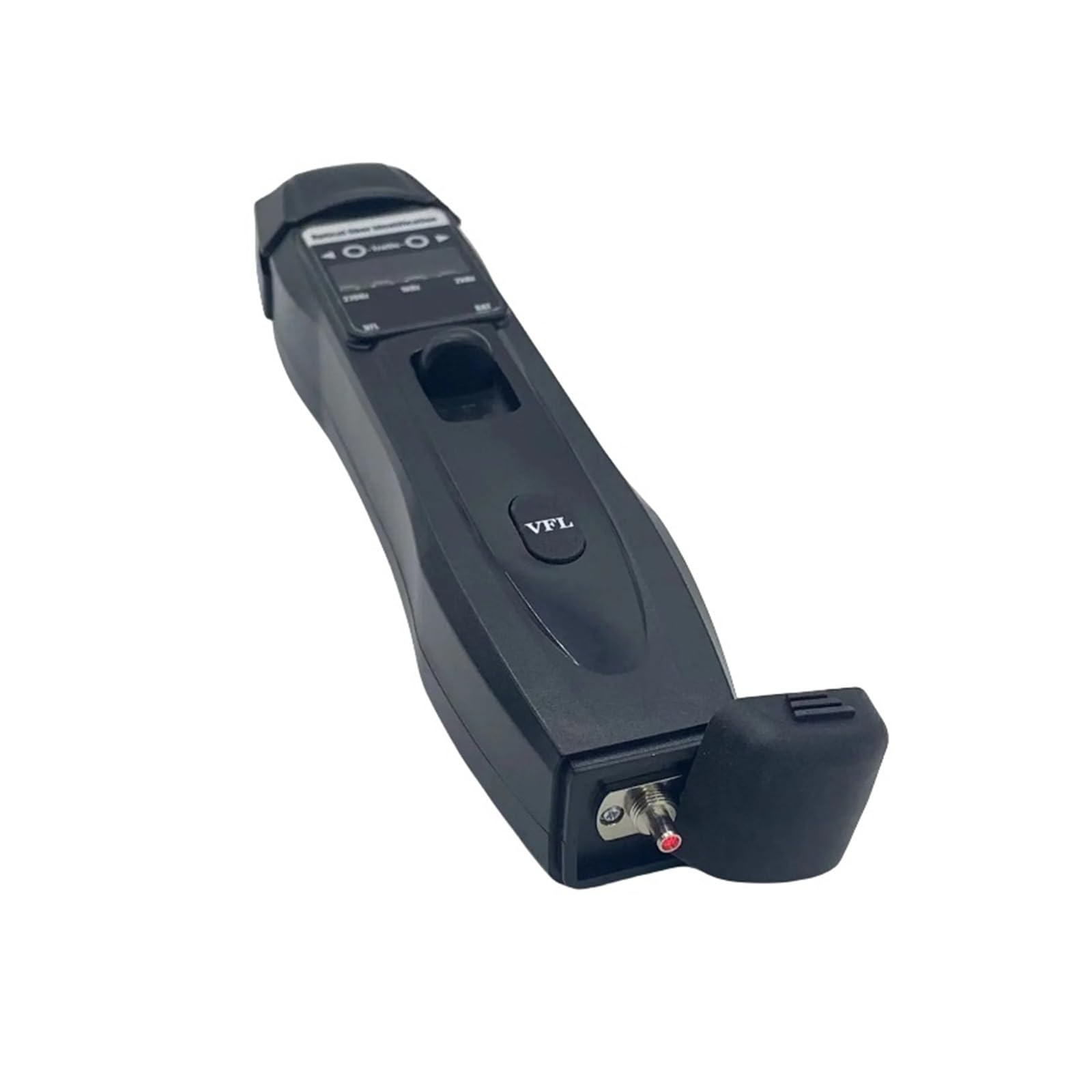 Testeur de Fibre Identificateur De Fiber Optique Avec 4 Localisateurs Visuels Défauts VFL, Testeur Machine Tout-en-un Rechargeable À Lumière LED Intégré 2m
