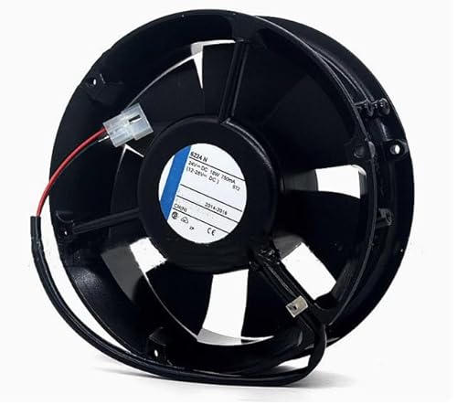 LMNCBVYA 6224N DC 24V 750mA 18W 2-Wire Inverter Fan - High Efficiency Solution for Various Applications