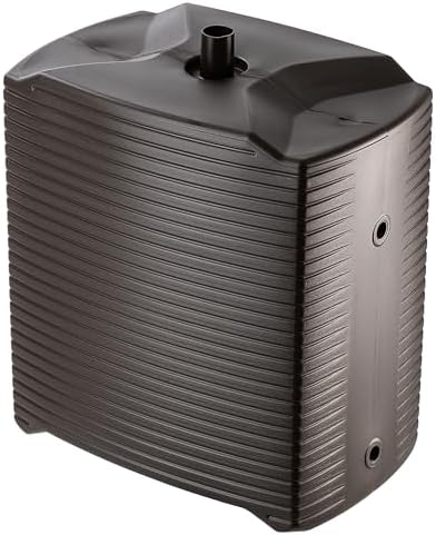 Récupérateur Eau Pluie YourCasa CircleTower 110L - Avec Pied, Robinet Et Couvercle - Anthracite Écologique
