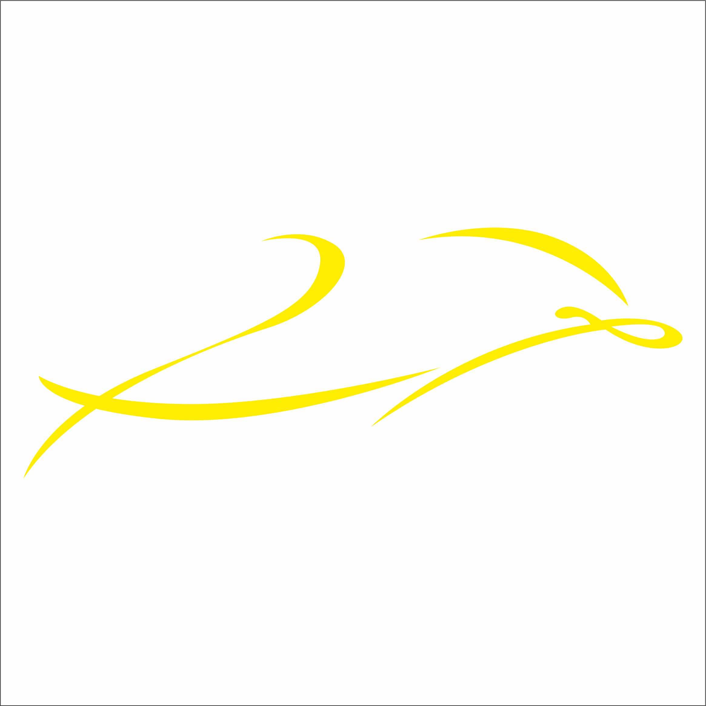 JINTORA Sticker - Decal - JDM - Die Cut - Dolphin - 210x80 mm - JDM - Die Cut - Car - Truck - Bus - Window - Laptop - Coach - Rear Window - Yellow