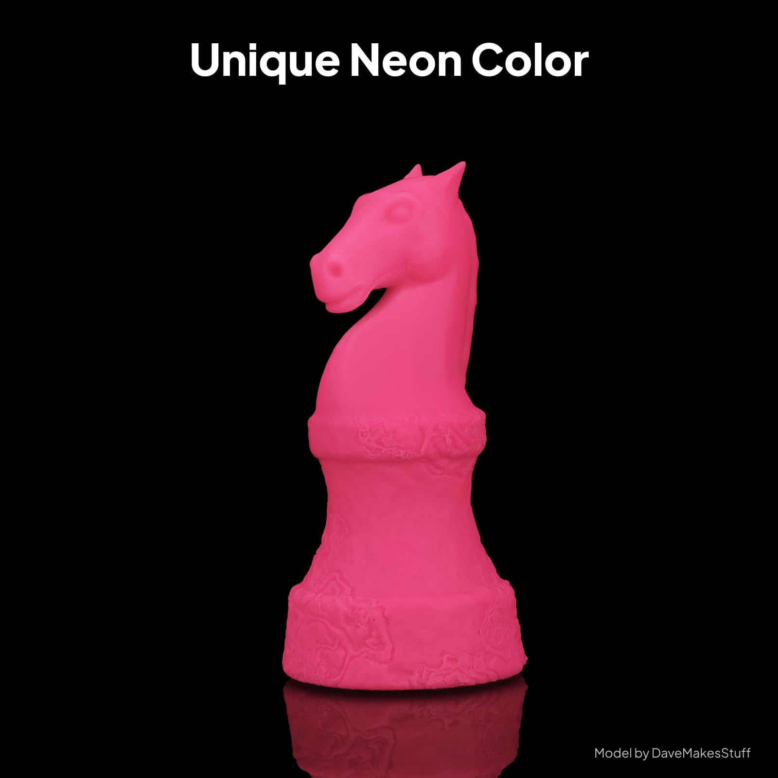 ELEGOO Résine Néon ABS-Like Ultra Haute Ténacité Haute Précision Imprimante 3D LCD MSLA DLP UV 405nm Résine Photopolymère, Rose Pêche 2kg