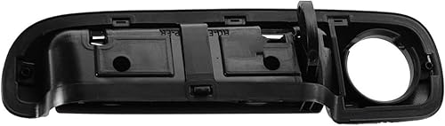 Miniatura 507 de TRQ Manija de la puerta exterior trasera izquierda del lado del conductor negra compatible con Honda Civic 2001-2005