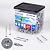 #10 x 3 Inch Stainless Steel Deck Screws 350 Pack 5 Pound T25 Star Drive Type 17 Point 18-8 (304) Grade Stainless Steel by Eagle Claw Tools and Fasteners