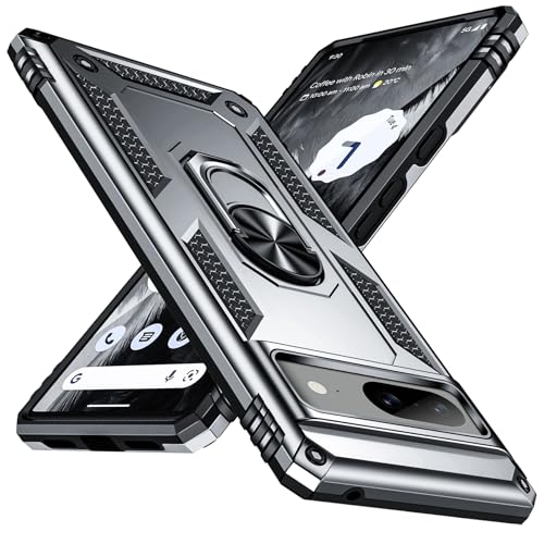 JSTNMEBO Google Pixel 8A ケース リング付き 衝撃吸収 耐衝撃 頑丈 米軍MIL規格 スタンド機能 車載ホルダー対応 TPU PC素材 バンパー グーグル ピクセル 8a ケース レンズ保護 滑り止め 擦り傷防止 一体型 全面保護カ