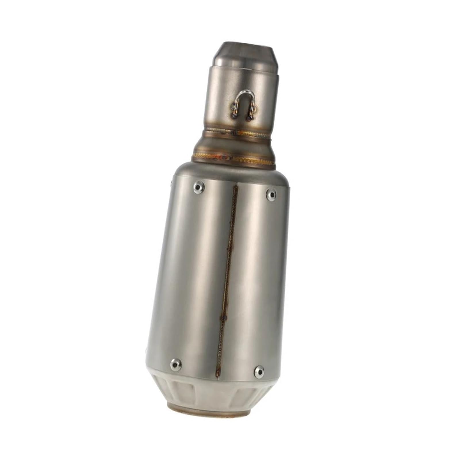 Silenziatore Per Tubo Di Scarico Moto In Acciaio Inossidabile Con Diametro Interno Ingresso Universale Da 51 Mm | Terminale Scarico Moto Scarico Moto Slip On