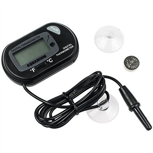 Petbank Pack of 2 LCD Digital Aquarium Thermometer Fish Tank Water Terrarium Temperature - Image 6