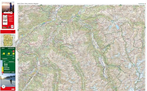 Otztal Hiking, Cycling and Leisure MAp: WK251 Pitztal, Kaunertal, Wildspitze – vue 2