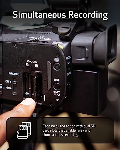 Image of Canon XA65 Pro Camcorder 1 /2.3 inch 4K UHD CMOS Sensor, 20x Optical Zoom, 800x Digital Zoom, Image Stabilization, 3G-SDI, HDMI, USB Live Streaming, Time Stamp On-Screen Display Recording, XLR Audio Inputs