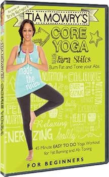 DVD Tia Mowry’s Core Yoga with Tara Stiles Book