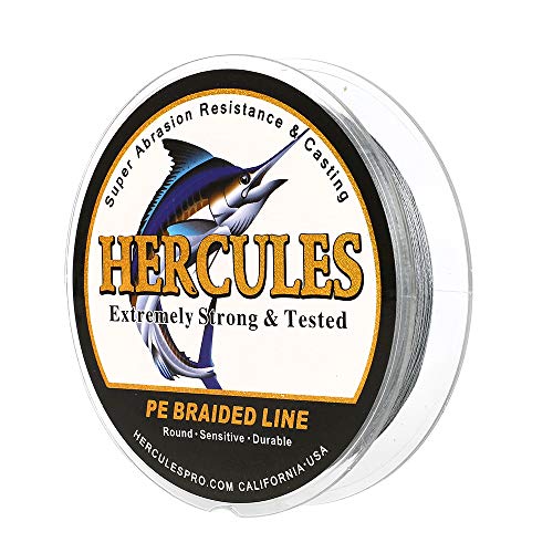 image for HERCULES Super Strong 1000M 1094 Yards Braided Fishing Line 100 LB Tes