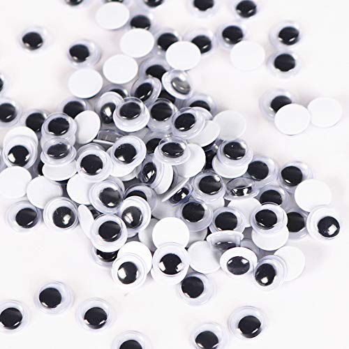 15MM BLACK WIGGLE GOOGLY EYES ڰ (120PCS)