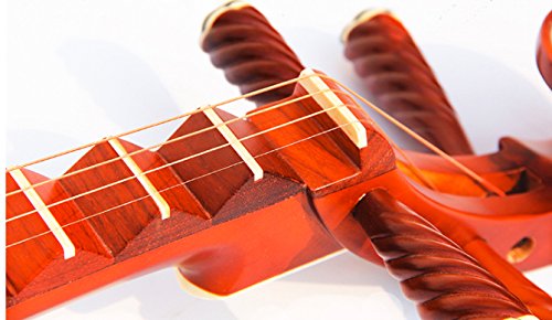 OrientalMusicSanctuary Varnished Rosewood Pipa YHP01 - Image 4