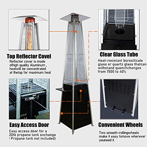 Navine Pyramid Patio Heater thumb #4