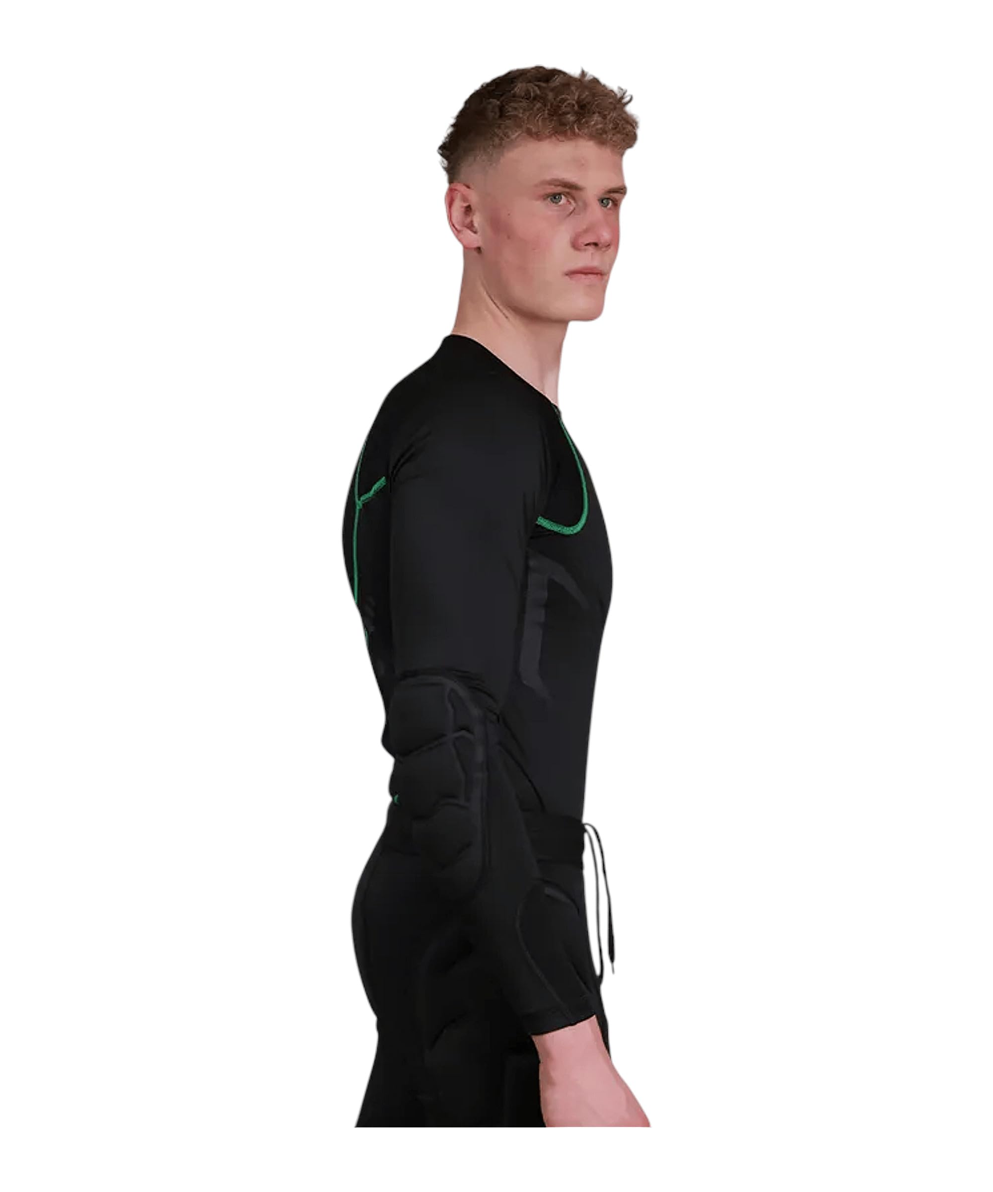 KEEPERsport - Torwart Unterziehshirt gepolstert - langes Protektionsshirt für Torhüter Underwear - Größe: 128-XXL
