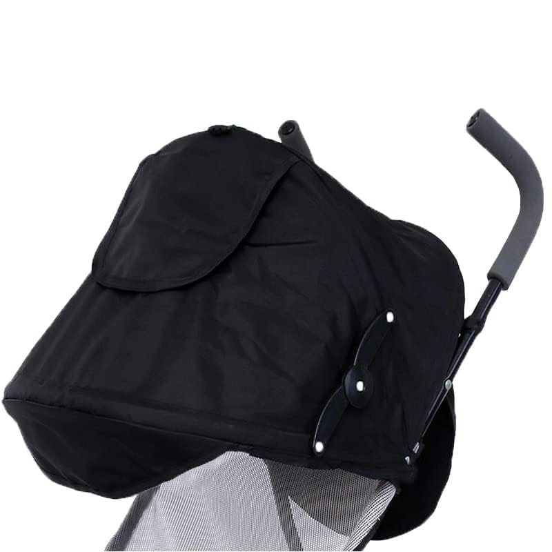 Baby Stroller Sun Protection Infant Stroller Sun Shade Cover Sunshield Universal Stroller Canopy Extender Awning for Pushchair Pram Buggy Parasol Sunshade Sun Umbrella Stroller with Pocket Mesh Window