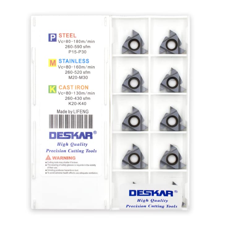 Deskar 100% Original 16IR 16 IR AG 55 LDA Treading Turning Toos Insert