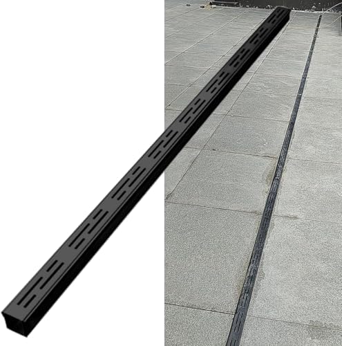 Grilles de caniveau en acier inoxydable efficaces pour drainage d'allée et terrasse