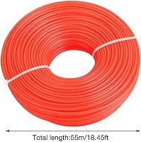 Gobesty 3mm x 55m Nylon Fűkasza Damil Fűnyírógép Trimmer Vágódróth 2