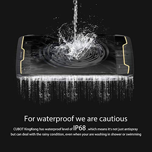 CUBOT King Kong (2018) IP68 Waterproof Rugged Smartphone Unlocked, 4400mAh Big Battery, 3G WCDMA Dual-SIM, Android 7.0, 2GB RAM+16GB,Compass+GPS, Shockproof, Dustproof - Thumbnail 3