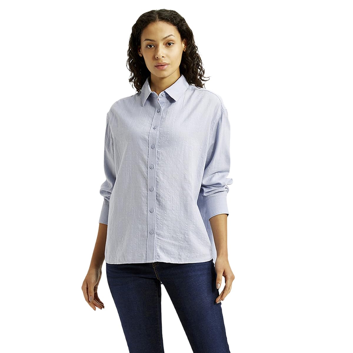 levi's Women's Solid Relaxed Fit Shirt-picture-33