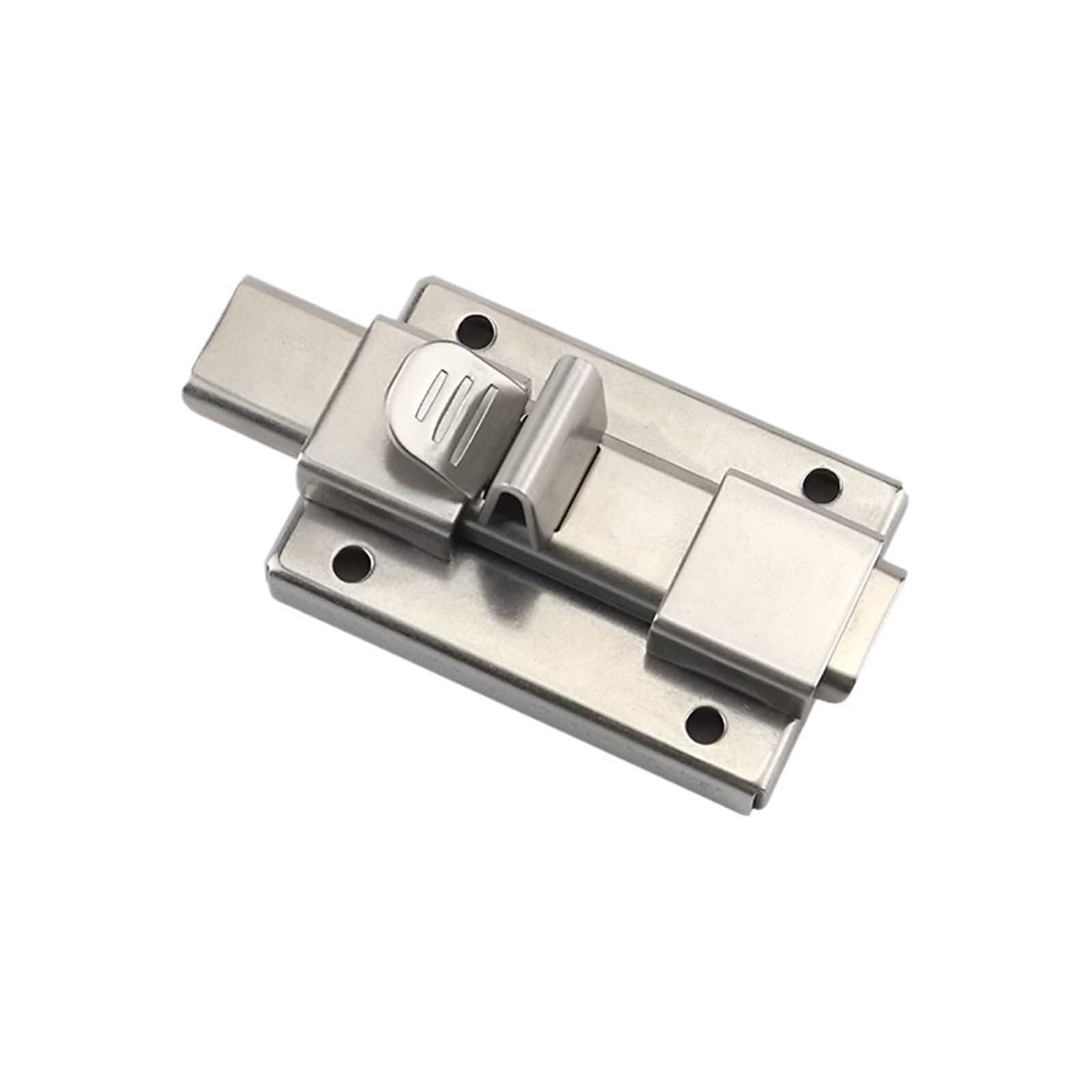 Serrure de porte coulissante carrée en acier inoxydable pour gagner de l'espace chez soi