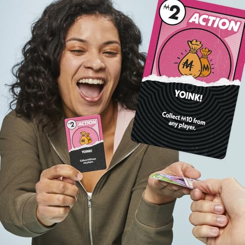 Image of Monopoly Deal No Mercy Card Game - Ruthless Monopoly Deal Edition - Fun Family Games for Kids, Teens, and Adults - 15 Mins. - 2-5 Players - Ages 8+