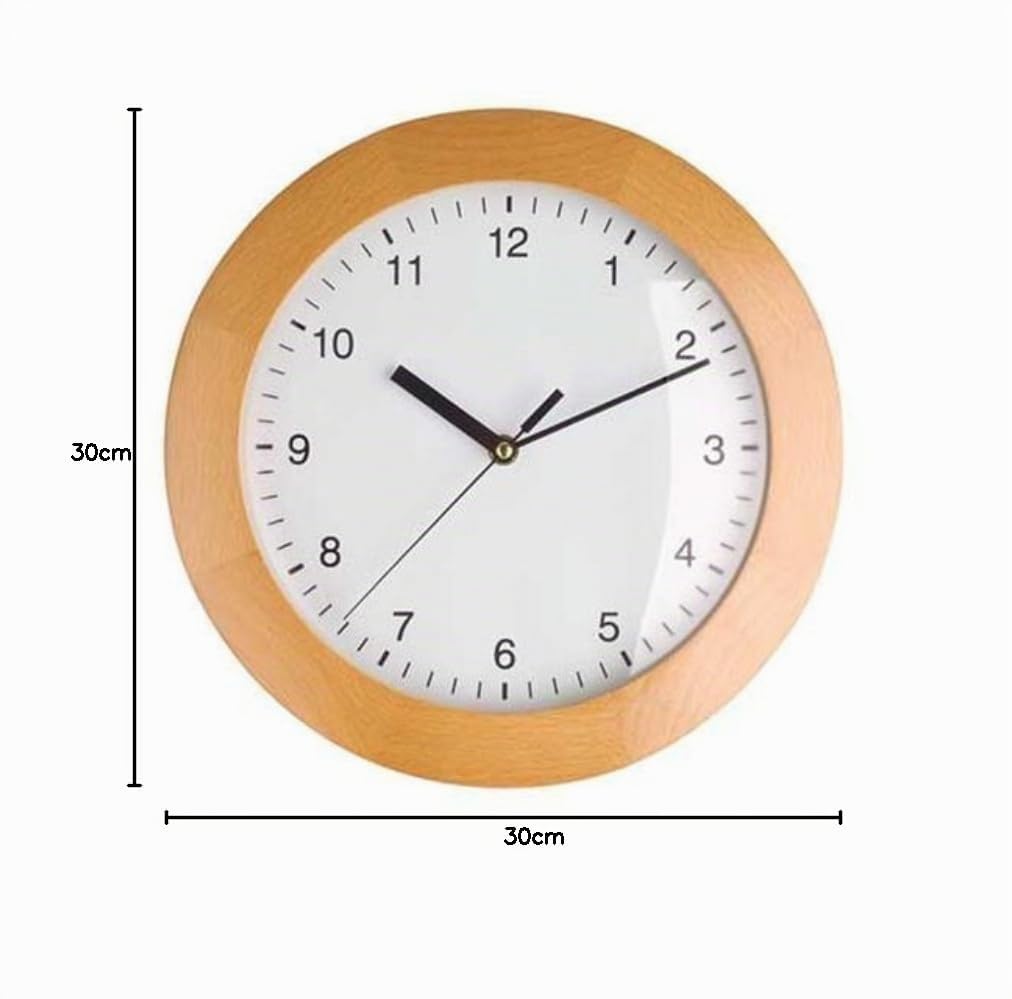 Funk-Wanduhr, Buche, Modell 98.1065