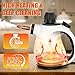 Pozoera Handheld Steam Cleaner for Home - Pressurized Handheld Steamer for Cleaning with High Pressure, Chemical-Free Multi-Purpose Portable Deep Steam Cleaner for Cleaning Windows, Couch(White)