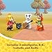LEGO Animal Crossing K.K.’s Concert in The Plaza Building Toys Set - Animal Crossing Toy Figures & Playsets for Kids, Girls & Boys, Ages 7+ - Pretend Play Gift for Christmas - 77052