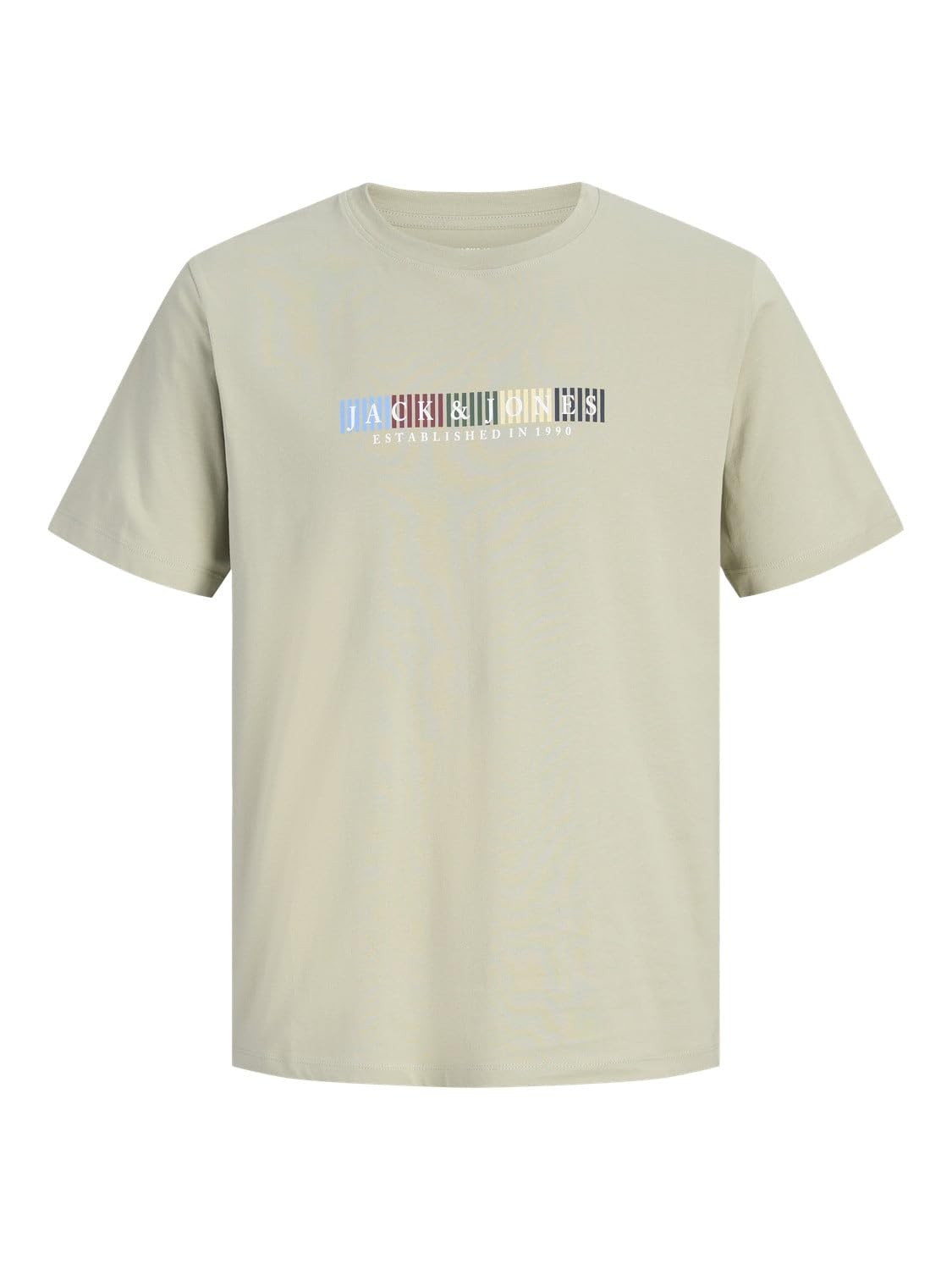 JACK & JONES Jornantucket Branding Tee Ss Cn FST-Seagrass-Medium