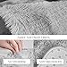 Puremy 8x10 Area Rugs for Living Room, Ultra Soft Fluffy Rugs for Bedroom, Anti-Skid High Pile Indoor Carpet for Nursery, Study Room, Playroom, Home Decoration, Tie-Dyed Light Grey