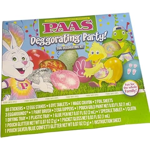PAAS Deggorating Party! Easter Egg Decorating Kit - America's Favorite Easter Tradition Cover